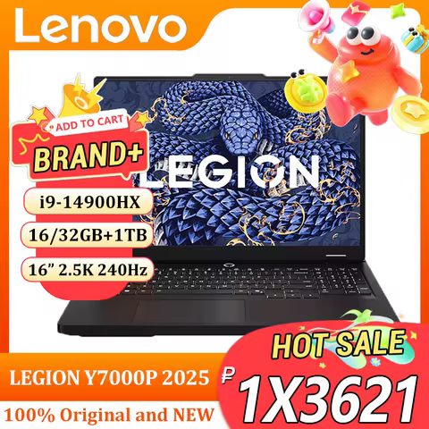 Lenovo LEGION Y7000P 2025 i9-14900HX RTX5060 8GB 16GB/32GB+1TB 16" 2.5K 240Hz