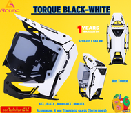 ANTEC CASE (TORQUE BLACK-WHITE) ATX , E-ATX , Micro-ATX , Mini-ITX  Mid Tower 1Y