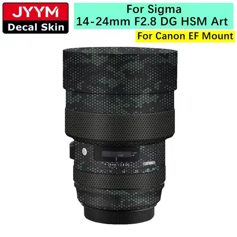 Lens Sticker For Sigma 14-24mm F2.8 DG HSM Art Decal Skin Vinyl Wrap Film Anti-Scratch Protector Coa