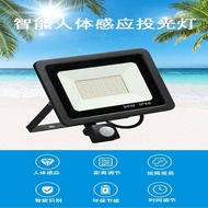 [90%Positive Rate]LED Human Body Sensor Floodlight Garden Light Outdoor Waterproof Human Body Sensor