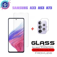 LAYAR Tempered Glass Clear Samsung A33 5G / A53 5G / A73 5G (2022) 2in1 Tempered Glass Screen & Came