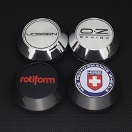 LAIFU 4pcs Vossen Center Cap for Rims 65mm OD/60mm ID Oz Wheels Hubcaps Rotiform Rim Caps Hre Wheel 