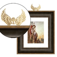 GANTUNGAN 11.5cm Brass Painting Photo Frame Hanger - Cross