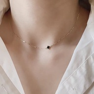 Kalung Semanggi Kalung Clover Kalung Wanita Kalung Titanium Anti Karat Anti Luntur-Coco