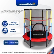 [NEW ITEM] Mamakiddies 162CM(55 Inch) Kids Trampoline Indoor Outdoor Children Bouncer Jumping Trampo