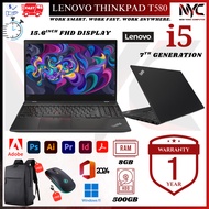 Lenovo ThinkPad T580 T470 T480 i5 6th-7th Gen 14” Business Laptop Grade A Murah Terbaik