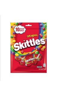 SKITTLES彩虹糖原味袋裝150克(10小包)