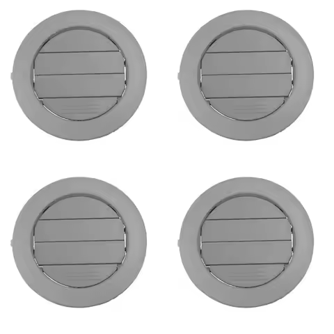 4X Air Vent AC Roof Register Assy Air Outlet Cover Air Outlet Grille 63610-26080-B0 For Toyota Hiace