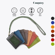 Country Hide Sempre Top Grain Cowhide Name Tag Card Holder CH06-HW2010