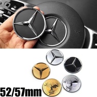 Car Steering Wheel Emblem Interior Badge Decoration Accessories For Mercedes Benz W203 W204 W205 W17