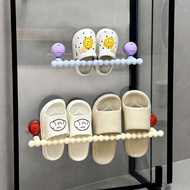 Dopamine Bathroom Hanging Slippers Rack Toilet Suction Cup Slippers Hanger