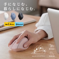 Elecom Elecom Elecom Mouse Ergonomic Wireless Bluetooth Office Mute iPad Laptop Computer Shell Mouse