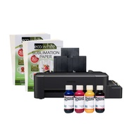 Epson L121 Sublimation Printing Bundle (L121 + Hansol Sublimation Ink + Sublimation Sheets)