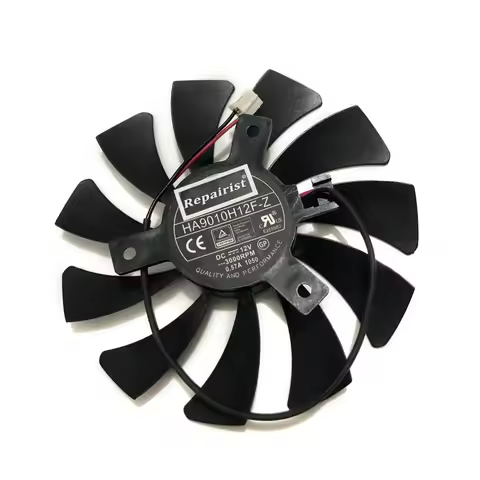 HA9010H12F-Z,85MM,0.57A,2Pin,GPU Cooler,Graphics Video Card Fan,For MSI Geforce GTX1050 GTX 1050 2G,