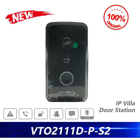 Dahua International Version VTO2111D-P-S2 IP Villa Door Station Two-way Audio And Voice Call Through
