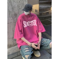 A87-p38cod202624Fashion Summer Retro Comic Print Shirt Wash 2026 Loose Water Korea t M1TJ