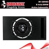 MOHAWK Car Audio 21M1-8ASB 8 inch 300W Double Coil Super Active Subwoofer Box
