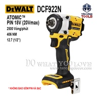 Máy Siết Bu Lông Dùng Pin DeWalt 20V DCF922N 1/2 Inches ( Thân Máy )