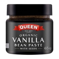 Queen Organic Vanilla Bean Paste 65g Australian organic vanilla bean paste vanilla seeds paste bakin