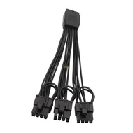 BT PCIe 5 0 GPU Power Conversion Cable 16 Pin to 3x8 Pin for PC Power Use