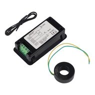 PENGGONG เครื่องวัดกำลังไฟ LEDแอมมิเตอร์โวลต์มิเตอร์ AC ดิจิทัล KWS-AC300 50-300V 100A มาพร้อมรีเซ็ต