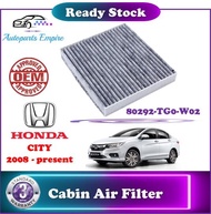 【 Honda City 】Cabin Air Filter - Carbon ( 2008 onwards / 80292-TG0-W02 )