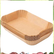 100PCS Air Fryer Liners Rectangle, Air Fryer Liners for  DZ201 DZ401, Air Fryer Baking Paper for  Fo