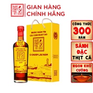 [60N - 500ml] 01 Chai Nước Mắm Tĩn Cá Cơm Ruột Đỏ Độ Đạm 60N Chai Thuỷ Tinh 500ml Nước Mắm Truyền Th