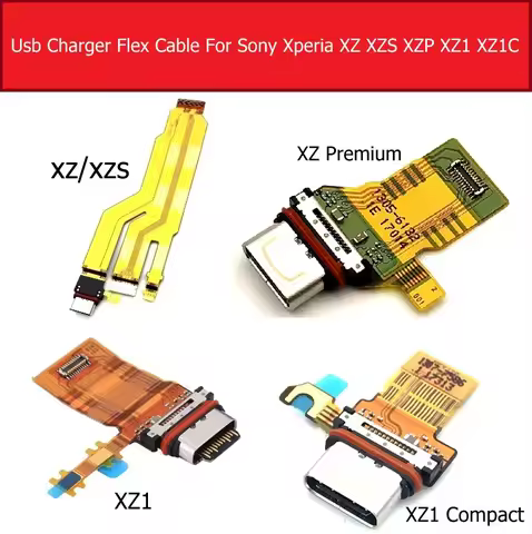 USB Charging Port Board For Sony Xperia XZ/ XZS/XZ Premium XZ1/XZ1 Compact mini Charger Dock Socket 