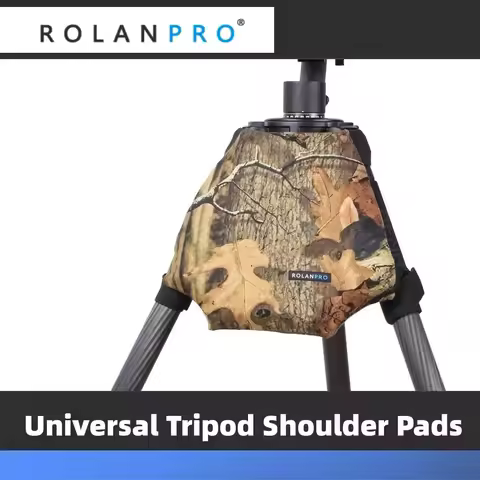 ROLANPRO Tripod Shoulder Pads for LEOFOTO Gitzo Benro Cayer FLM SIRUI RRS KINGJOY Fotopro Aoka Unive