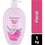 Ginvera Natural Bath Shower Foam Floral