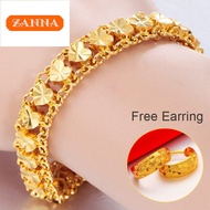 gelang tangan emas bangkok cop rantai tangan emas 916 emas suasa 375 original Lucky Love Korea & Ban