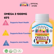 21st Century Omega 3 1000mg (60 Softgels)