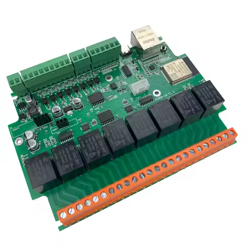 A8 ESP32 Development Relay Board Smart Home Automation Module Controller WiFi Ethernet Tasmota ESPHo