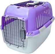 Fantasy Carrier, M OPEN Purple, Carrying Case for Dogs, Cats, Pets, Hard Type, Suitable for Weight u