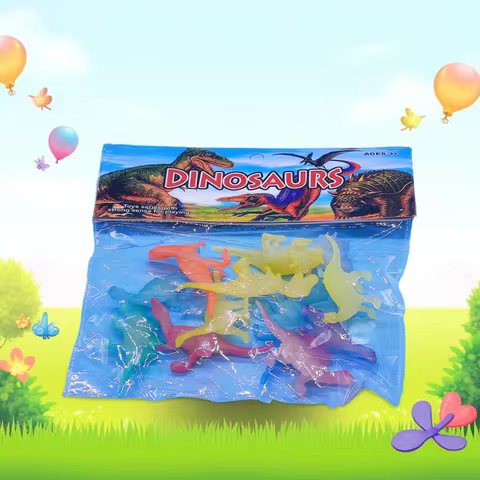 Kids Toys Dinosaurs Glow In The Dark Luminous Party Favors Funny Gifts Regalos Cumpleaños Niños Para