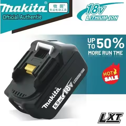 Genuine Makita 18V Battery 9Ah/6Ah/5Ah Battery BL1860 BL1850B BL1850 BL1840 BL1830B Makita Replaceme