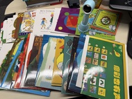 小蝌蚪 A6S 藍色點讀筆 + 廖彩杏書單圖書 35 本