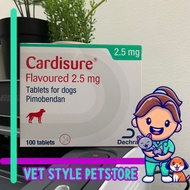 Cardisure pimobendan 2.5mg Dog Heart Supplement per strip 10 Tablets