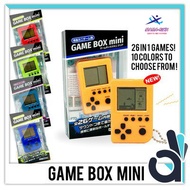 [GAME BOX MINI] 26 in 1 Games KEYCHAIN JAPAN GACHA GACHAPON Game Box Mini Clear series