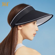 361 Sun Hat Sun Hat Big Brim Women's Summer Empty Top Sun Hat Anti-Ultraviolet Face-Covering Sun Hat