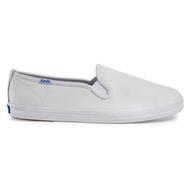 Keds รุ่น Champion Core Slip On Leather รองเท้าผ้าใบหนัง ผู้หญิง สี WHITE - WH48600