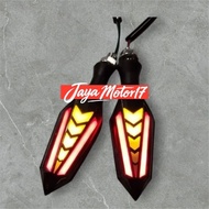 Taper running lights led running cents new model variations motorbike cents running cents arrows vix