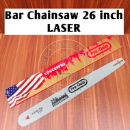 Bar Senso 26 Inch 43 Mata Laser Baja Merk PRO-QUIP ORIGINAL / Bar Chainsaw 26 Inch 43 Mata Baja / Ba