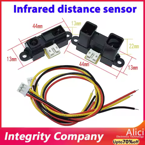 GP2Y0A02YK0F 20-150cm GP2Y0A21YK0F 10-80 GP2Y0A51SK 2-15 GP2Y0A710K0F 100-550 2Y0A41SK0F 4-30cm Infr