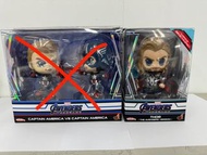 [現貨] 全新 未開封 迪士尼 Disney hottoys marvel cosbaby 雷神 Thor 美國隊長 Captain America 復仇者聯盟 avengers 4 End Game