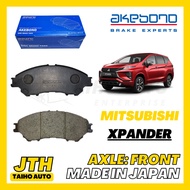 TAIHOAUTO AKEBONO Front Brake Pad Mitsubishi Xpander Ceramic Disc Break Depan Brek Made In Japan