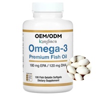 OEM Best Quality Omega 3 Fish Oil Capsules Fish Oil Soft Capsule Fish Oil Softgels