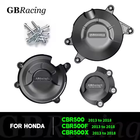 GB Racing Engine Cover CBR500 CB500F CB500X 2013 to 2018 For HONDA Motorcycle Alternator Clutch Prot
