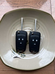 5 FOB khoá remote Chevrolet Cruze id chíp 46 433mhz